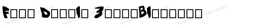 Five Double Zero-Bl字体转换